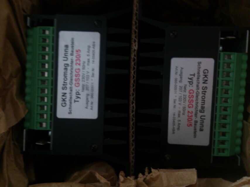 Stromag GSSG 230/5 整流器、剎車整流器、制動器